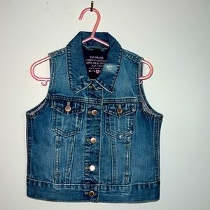 Gap denim jean vest